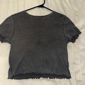 Aerie small dark gray shirt